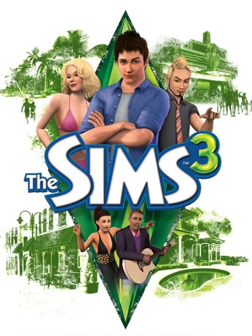 The Sims 3 Box Art