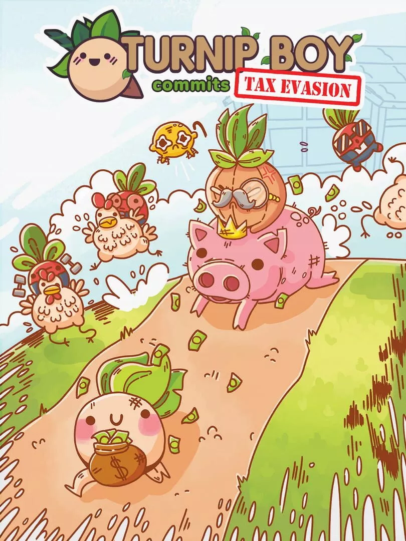 Turnip Boy Commits Tax Evasion Box Art