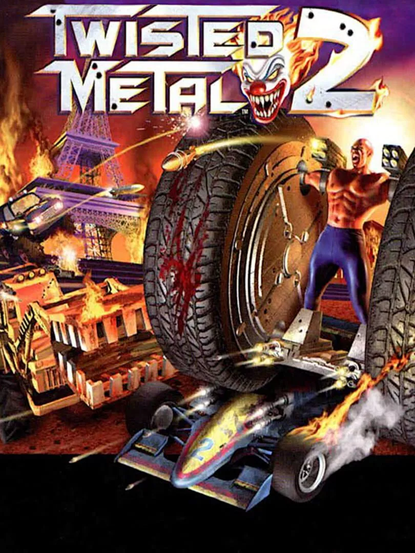 Twisted Metal 2 Box Art