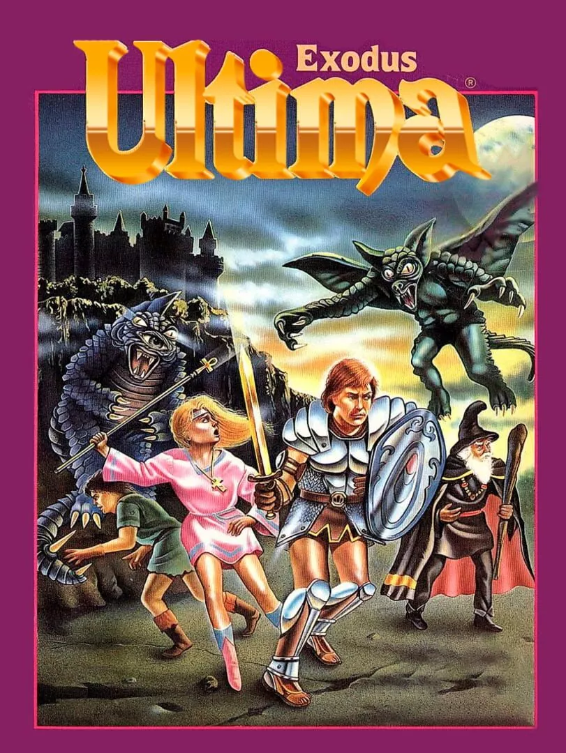 Ultima: Exodus Box Art
