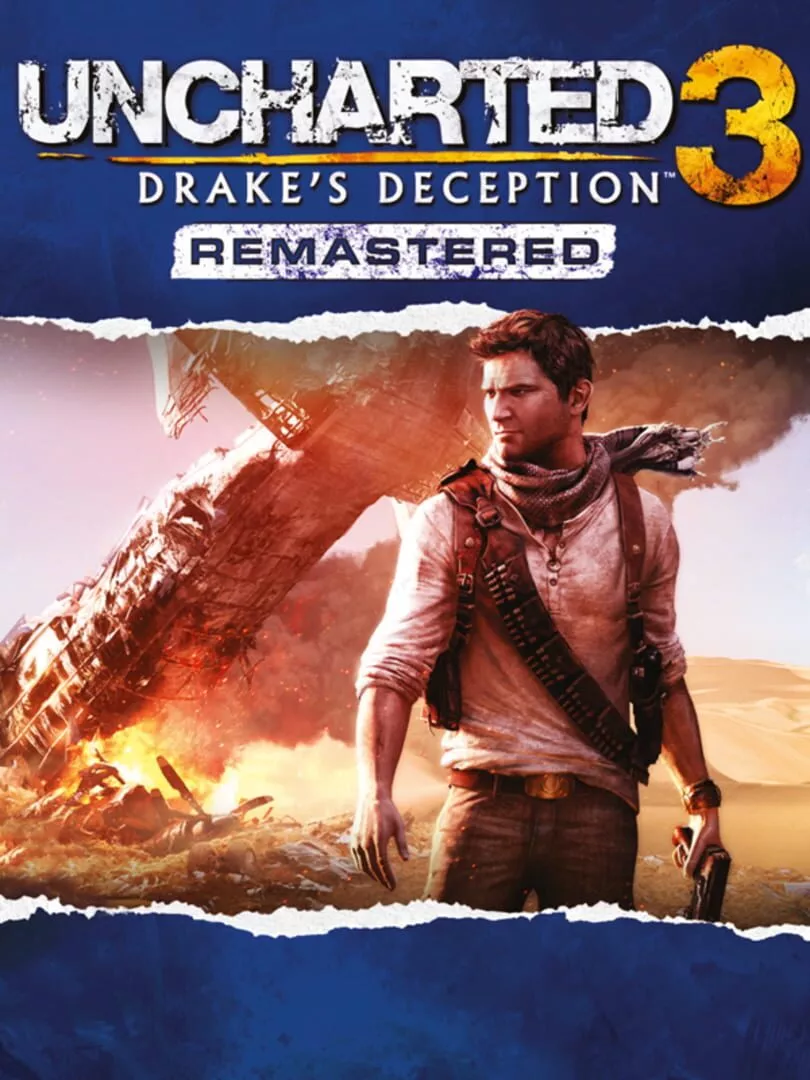 Uncharted 3: Drake's Deception Remastered Box Art