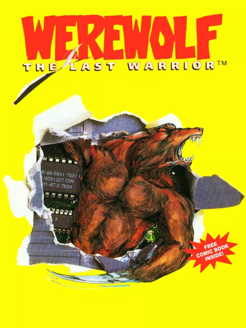 Werewolf: The Last Warrior Box Art