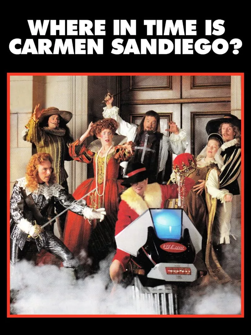 Where in Time is Carmen Sandiego? Box Art