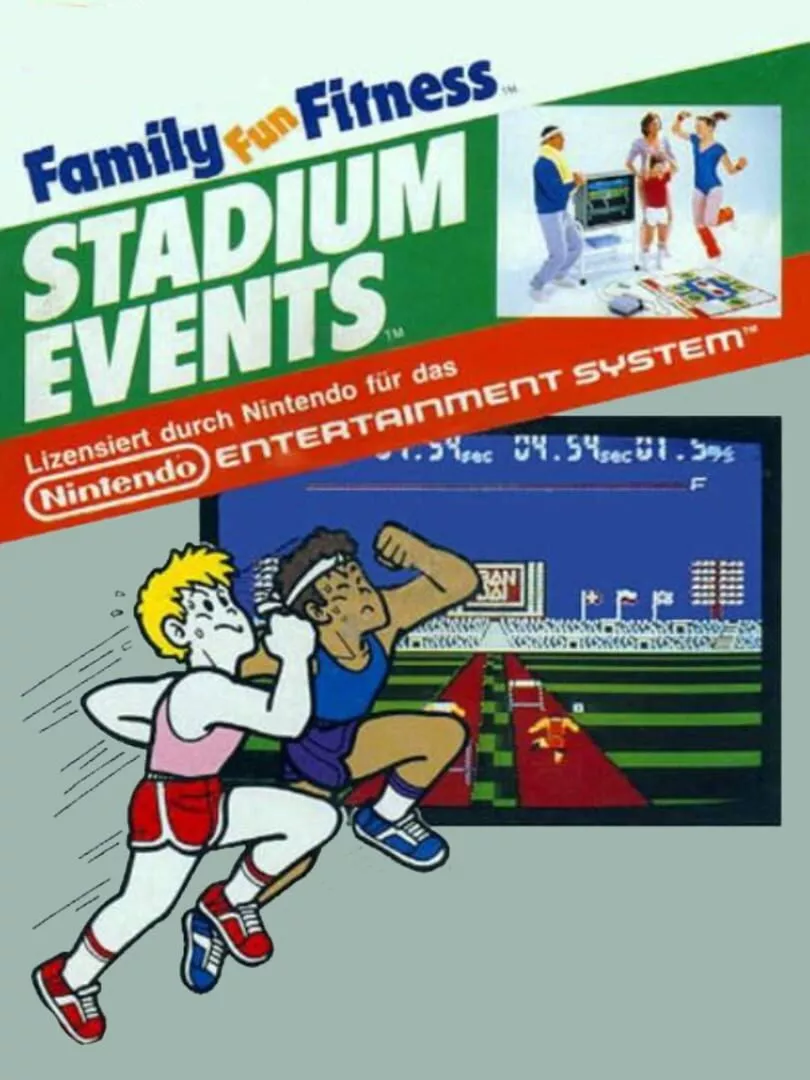 World Class Track Meet Box Art