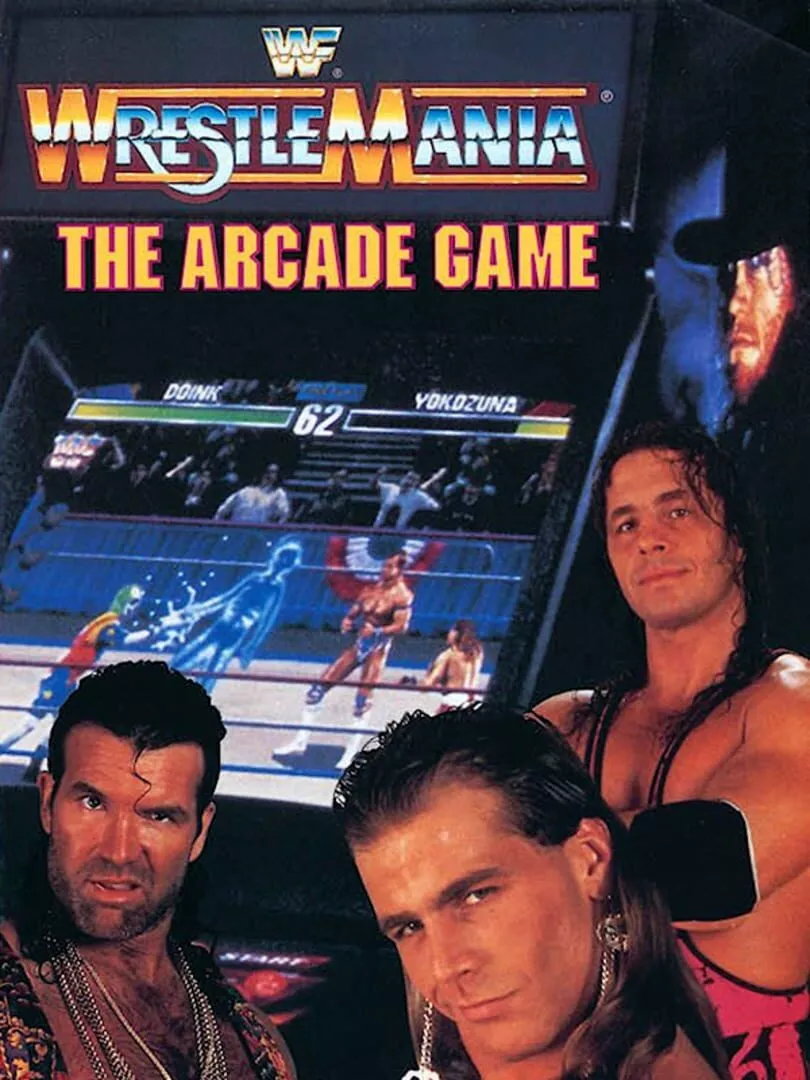 WWF WrestleMania: The Arcade Game Box Art