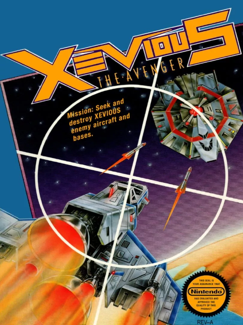 Xevious: The Avenger Box Art
