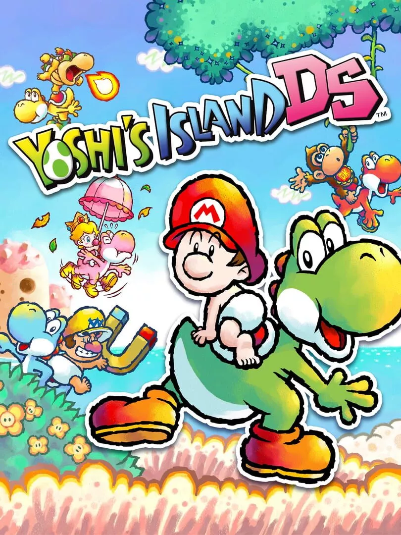 Yoshi's Island DS Box Art