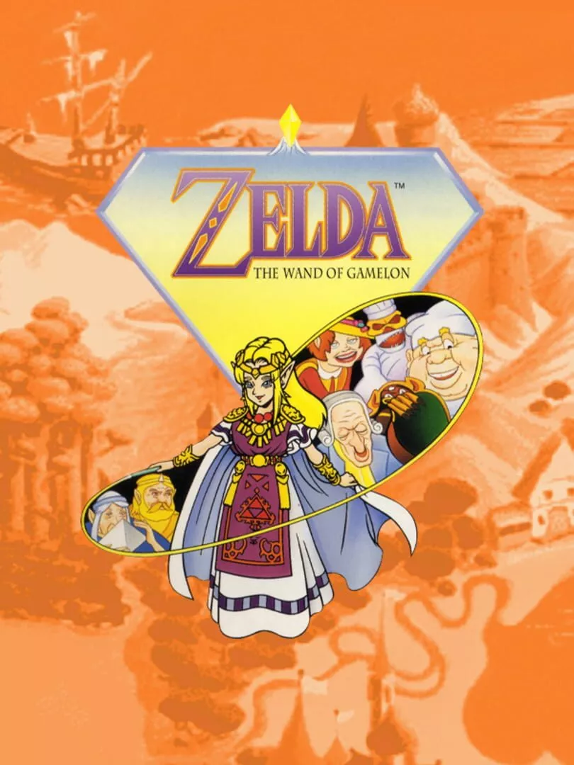 Zelda: The Wand of Gamelon Box Art